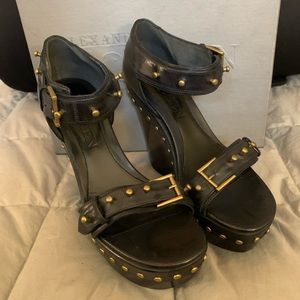 Alexander MqQueen Wedge Heels